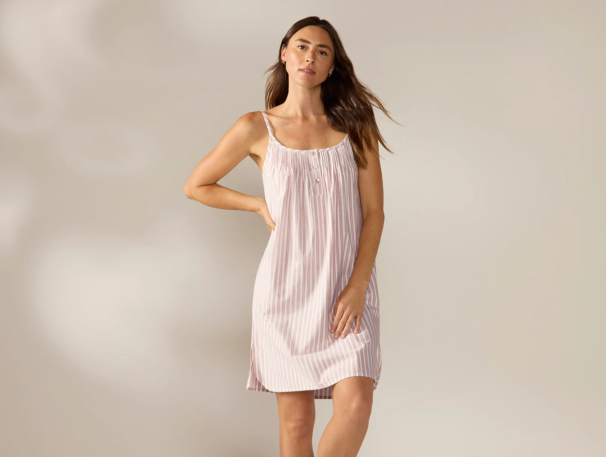 Women's Isla Organic Cotton Nightgown