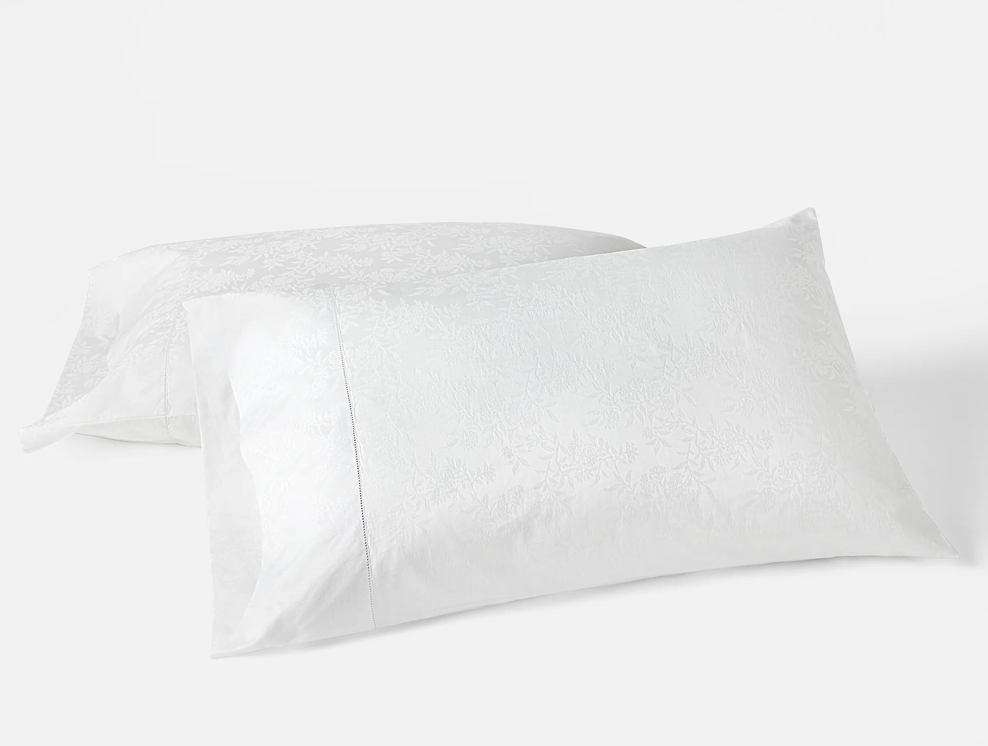 Heirloom Organic Sateen Jacquard Sheet Set