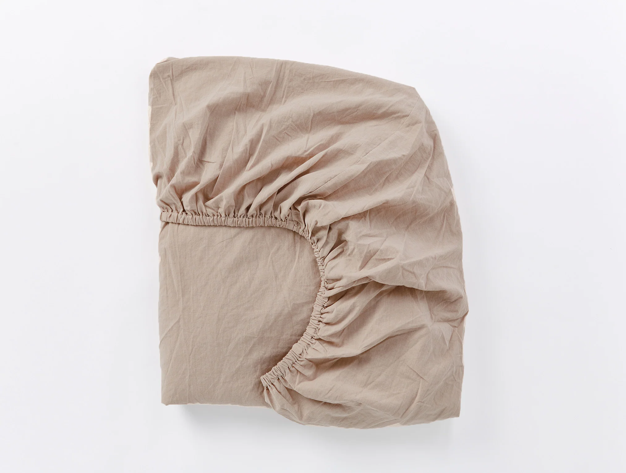 Organic Crinkled Percale™ Fitted Sheet