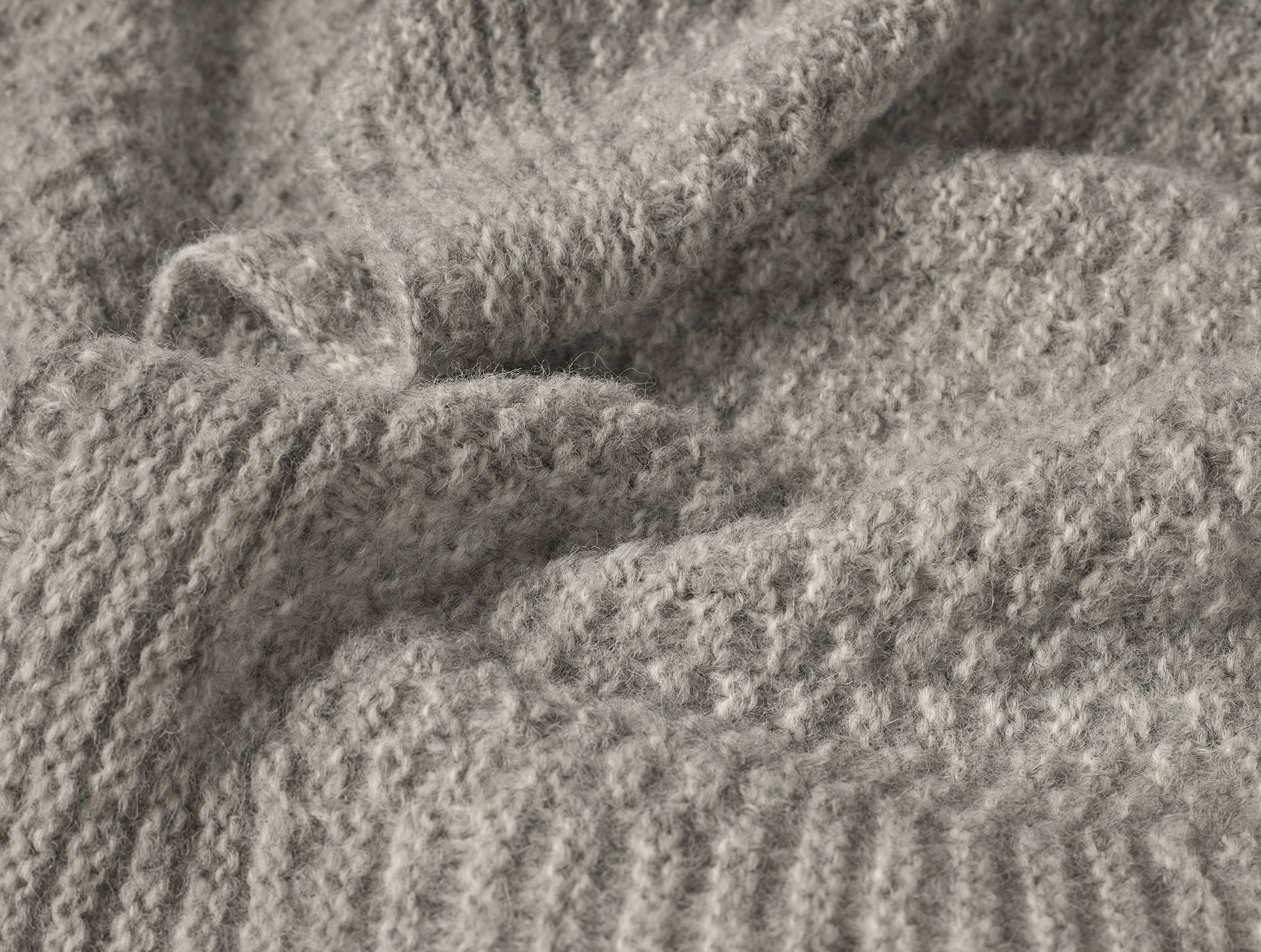 Cordillera Alpaca Cotton Knit Throw