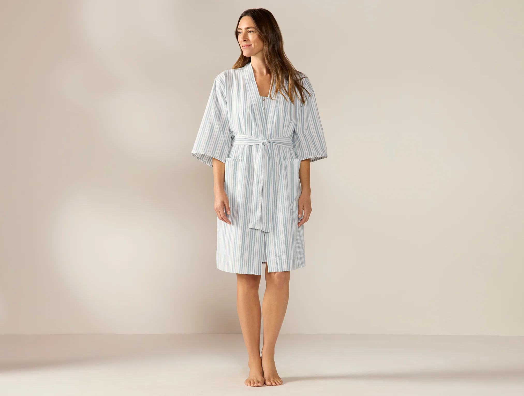 Women's Isla Organic Cotton Robe