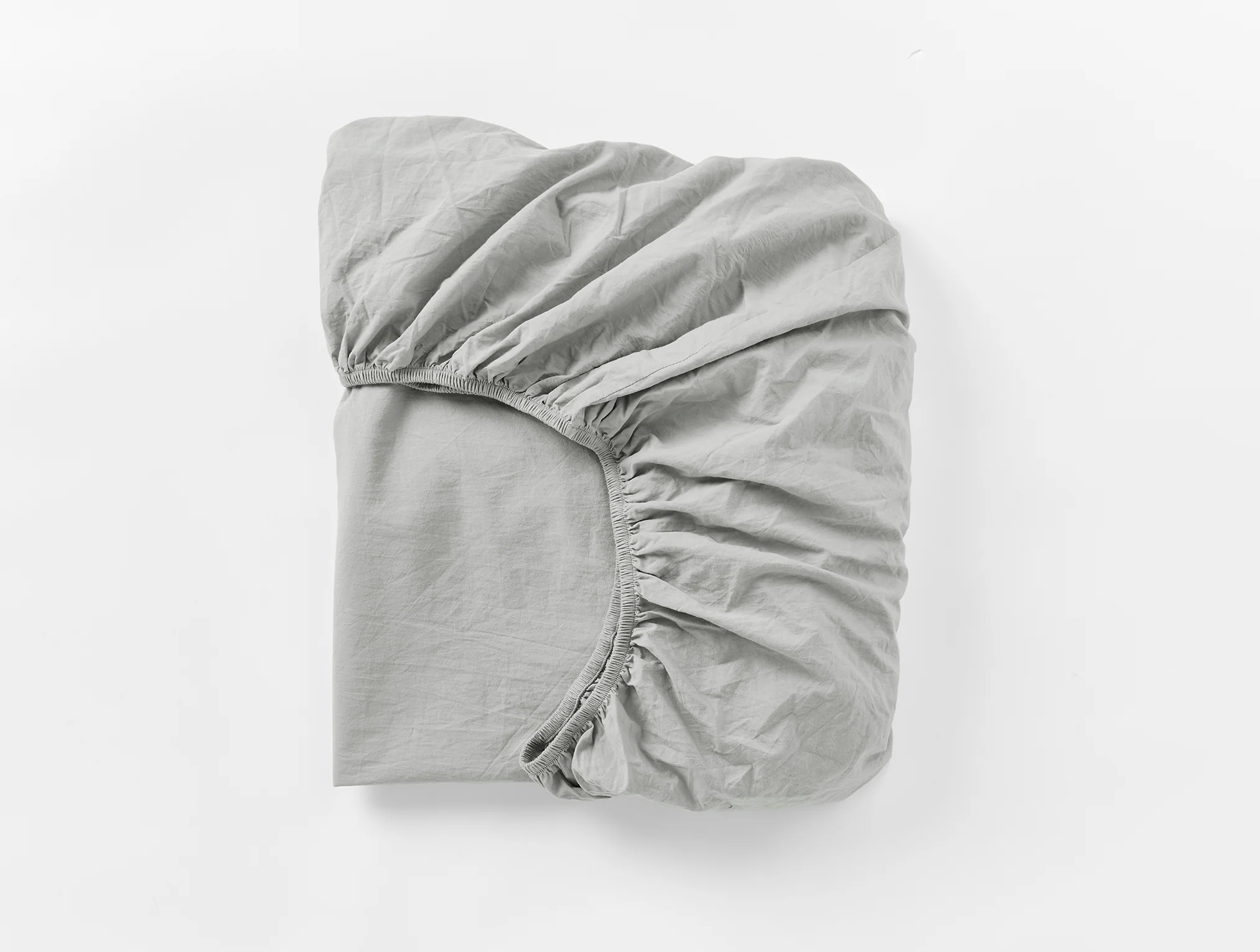 Organic Crinkled Percale™ Fitted Sheet