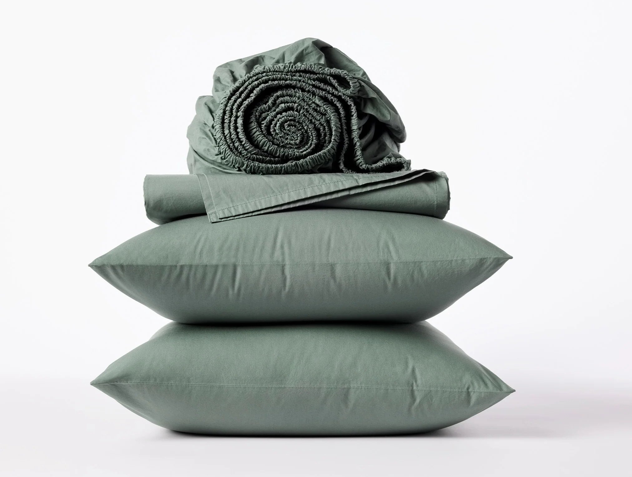 300 TC Organic Percale Fitted Sheet twin xl