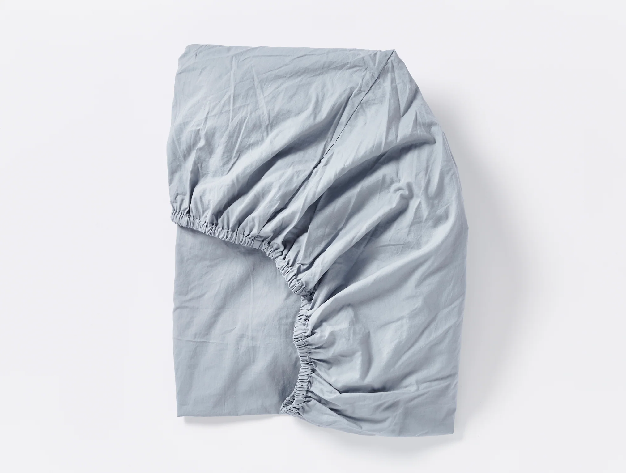 Organic Crinkled Percale™ Fitted Sheet