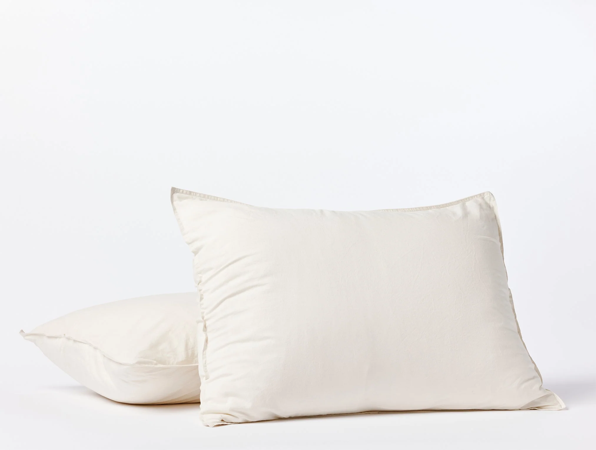 Organic Crinkled Percale™ Duvet Set
