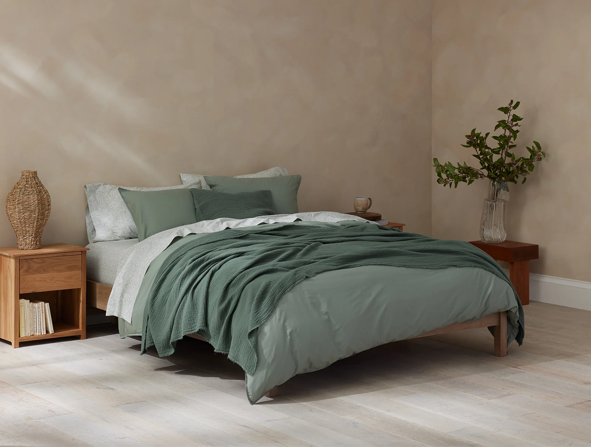 Topanga Organic Matelasse Blanket