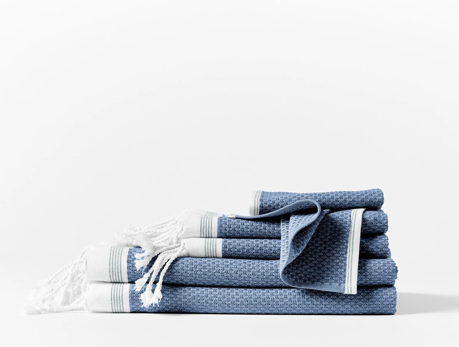 Mediterranean Organic Towels - Set of 6