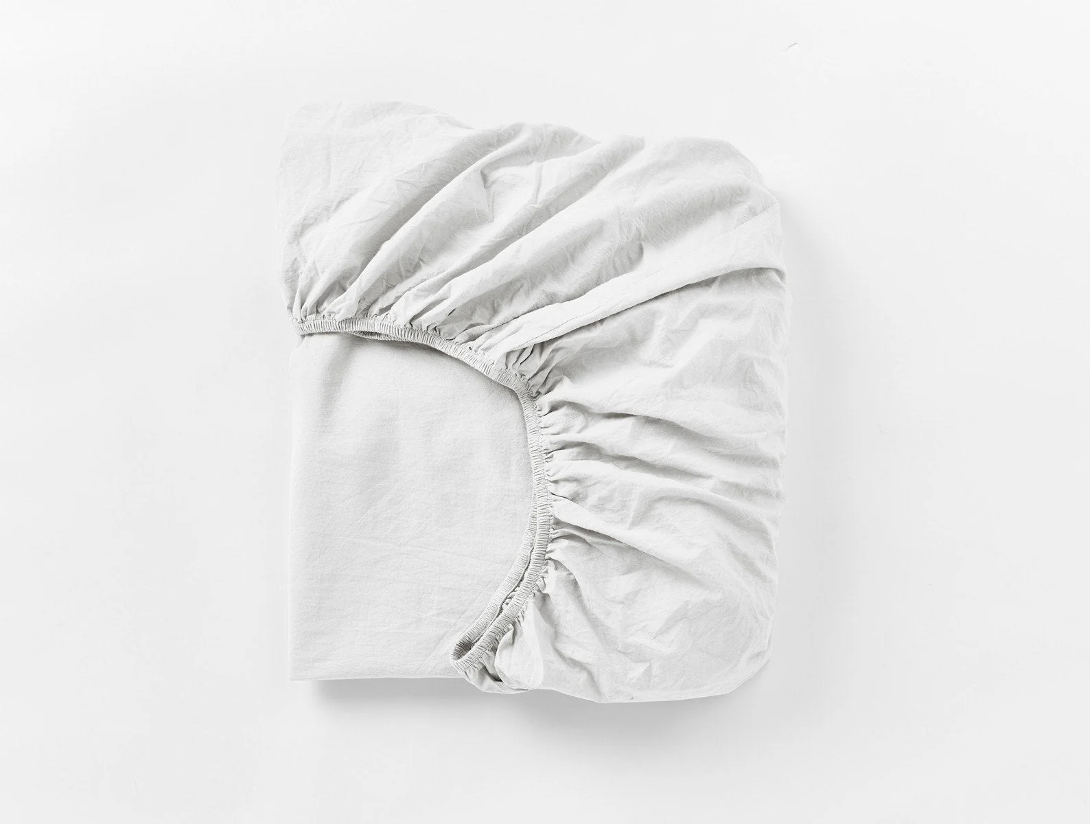 Organic Crinkled Percale™ Fitted Sheet