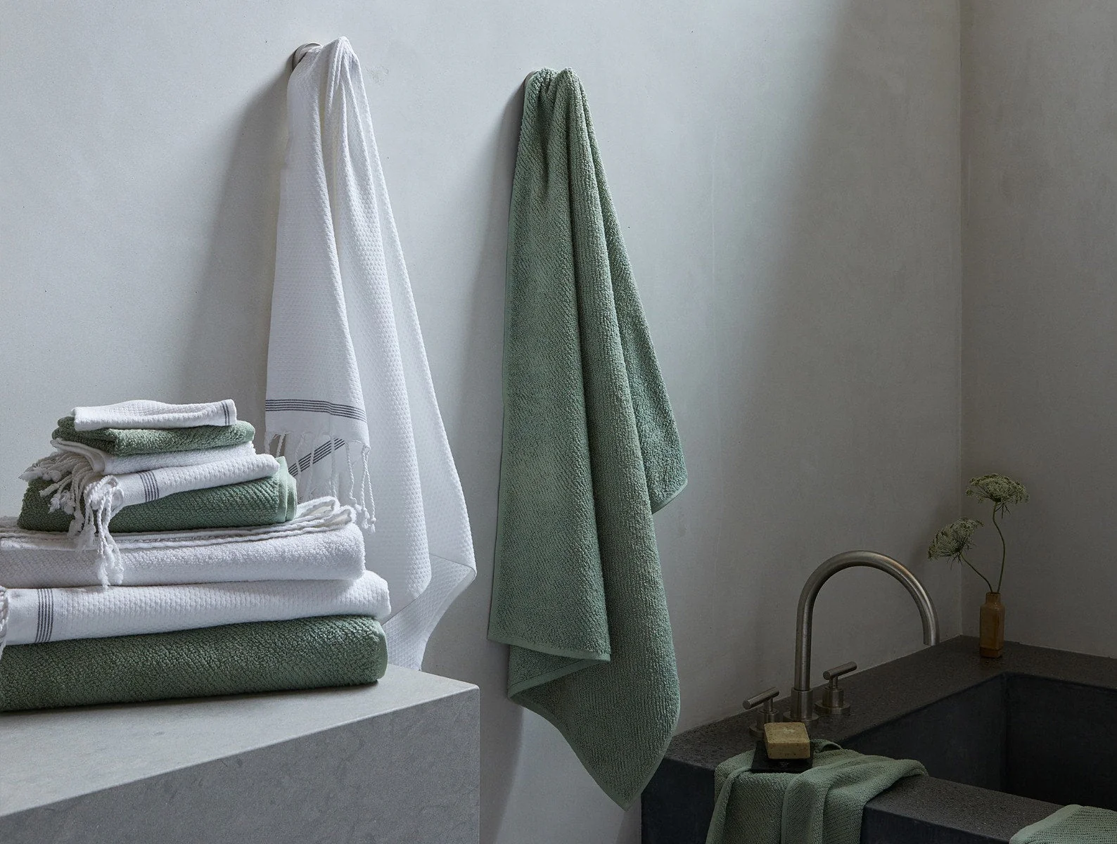 Air Weight® Organic Towels - Set of 6