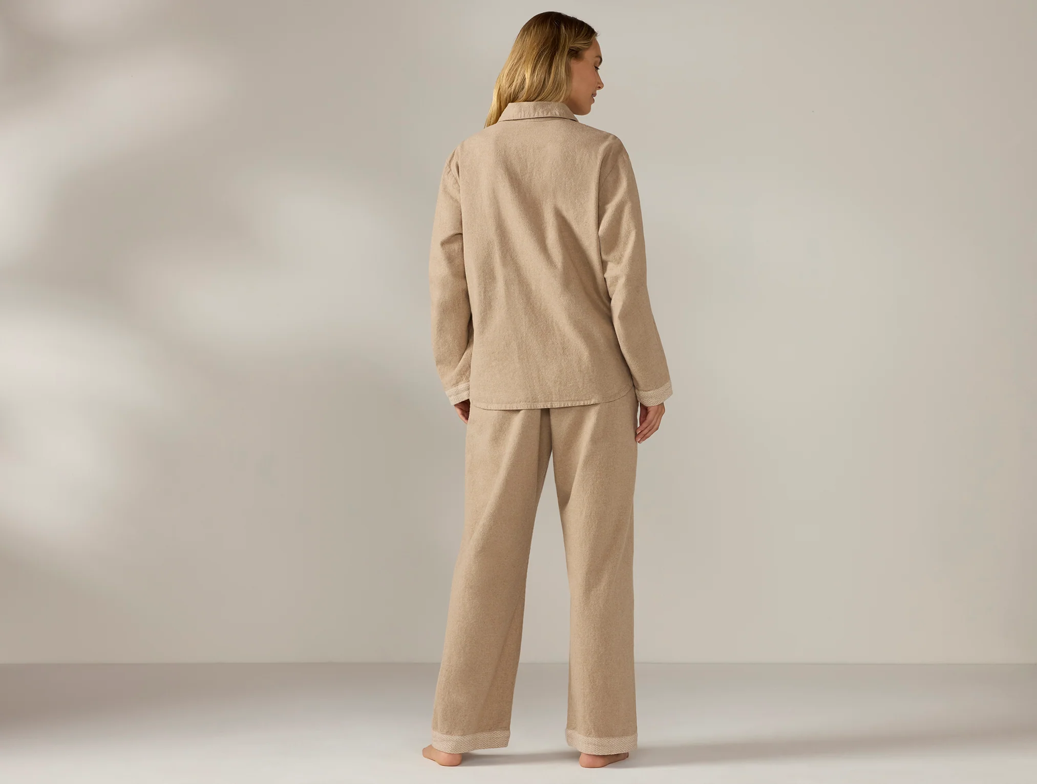 Women's Cloud Brushed Organic Flannel Pajama Set