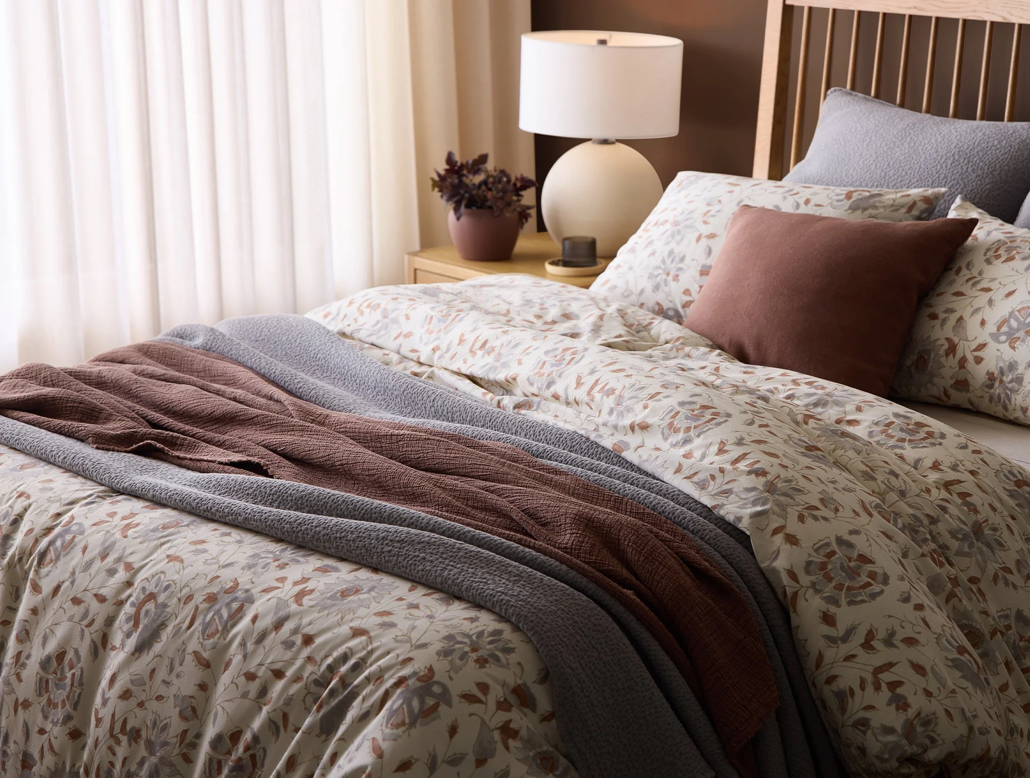 Flora Organic Duvet Set