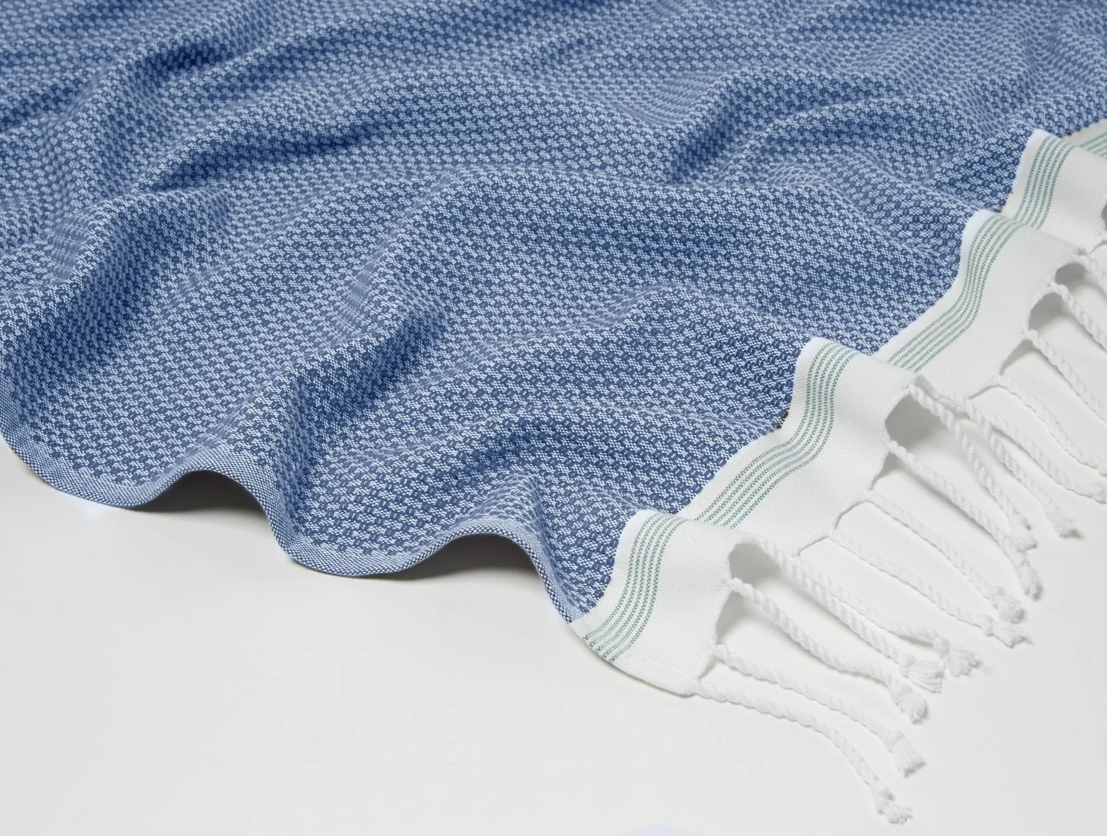 Mediterranean Organic Shower Curtain