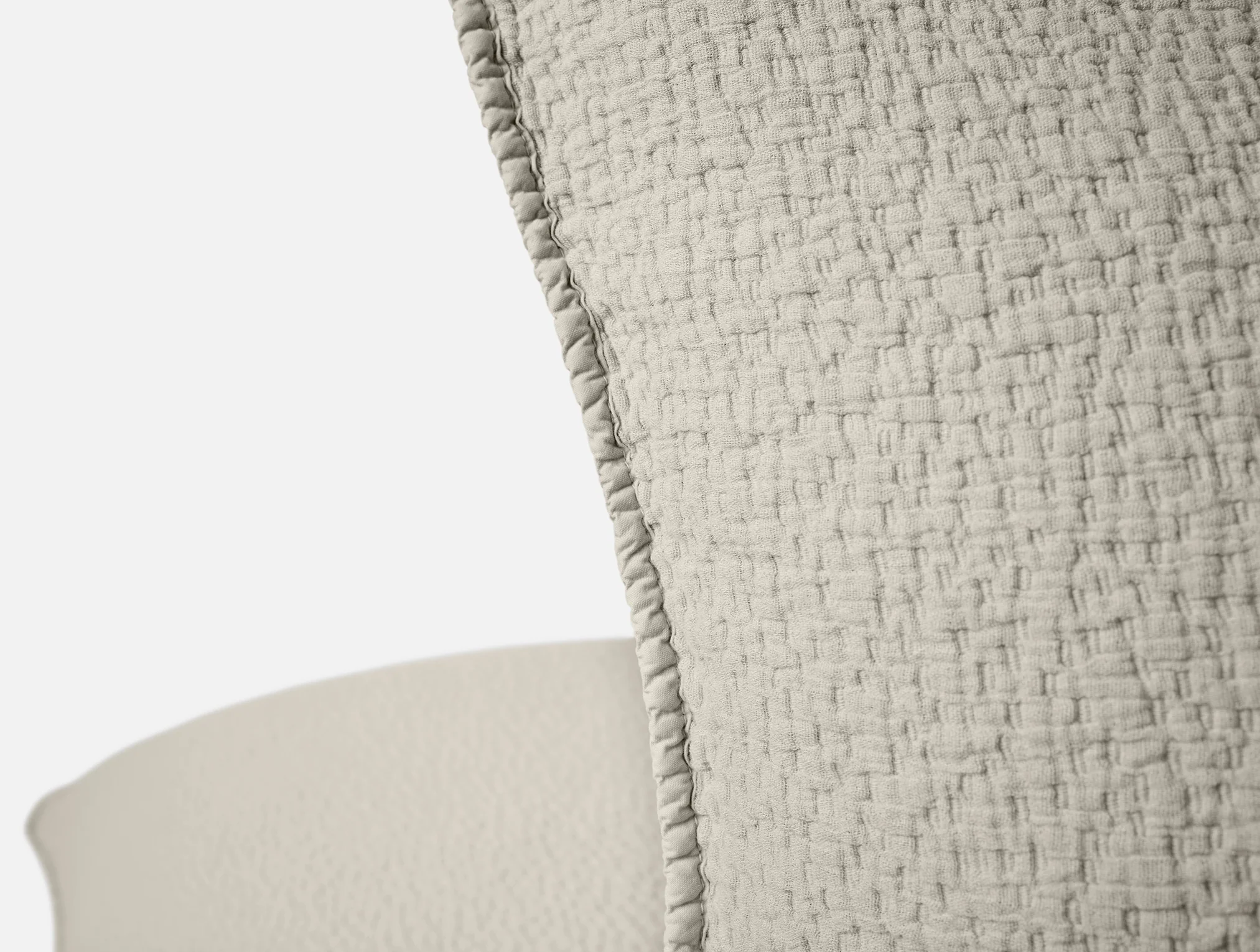 Cascade Organic Matelasse Sham