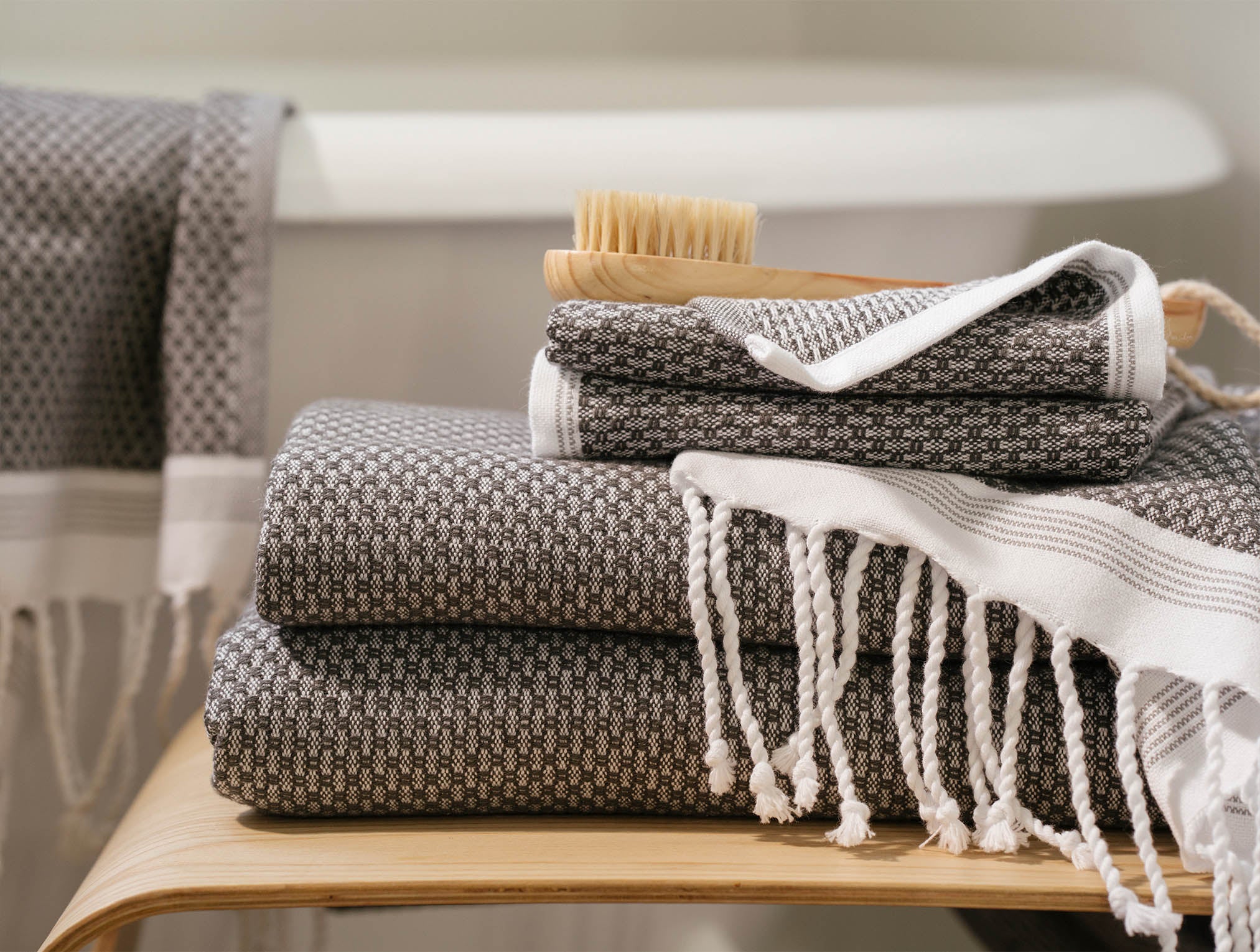 Mediterranean Organic Towels - Set of 6