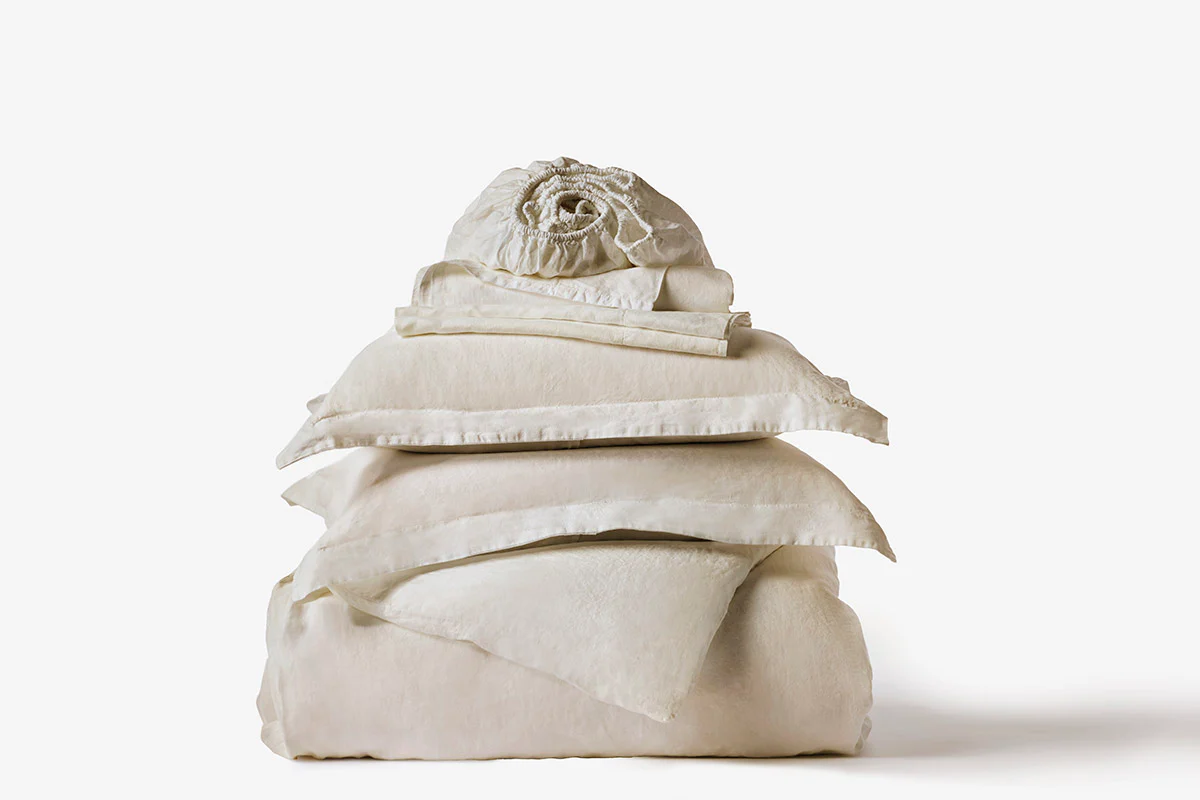 Organic Relaxed Linen Bed Bundle