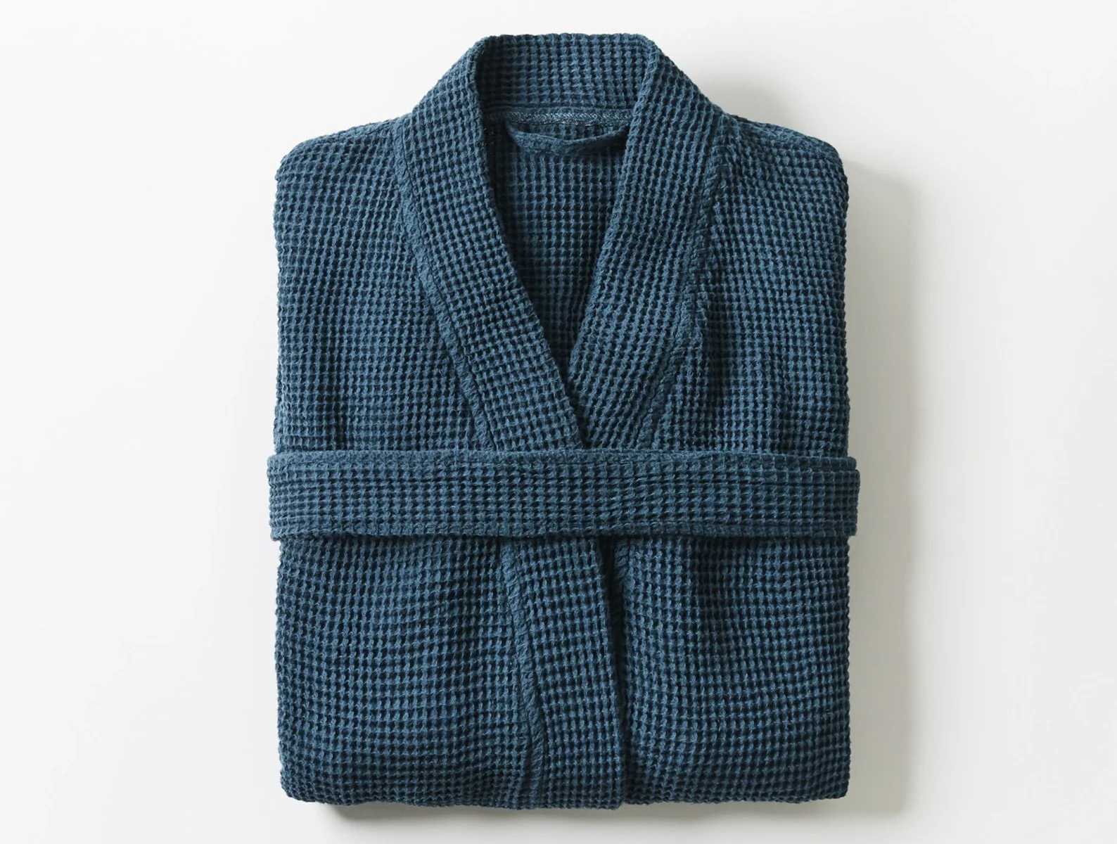 Unisex Organic Waffle Robe