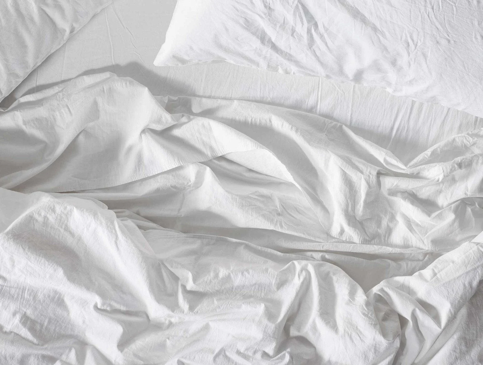 Organic Crinkled Percale™ Fitted Sheet