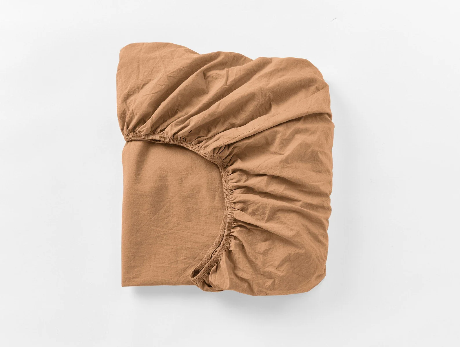 Organic Crinkled Percale™ Fitted Sheet