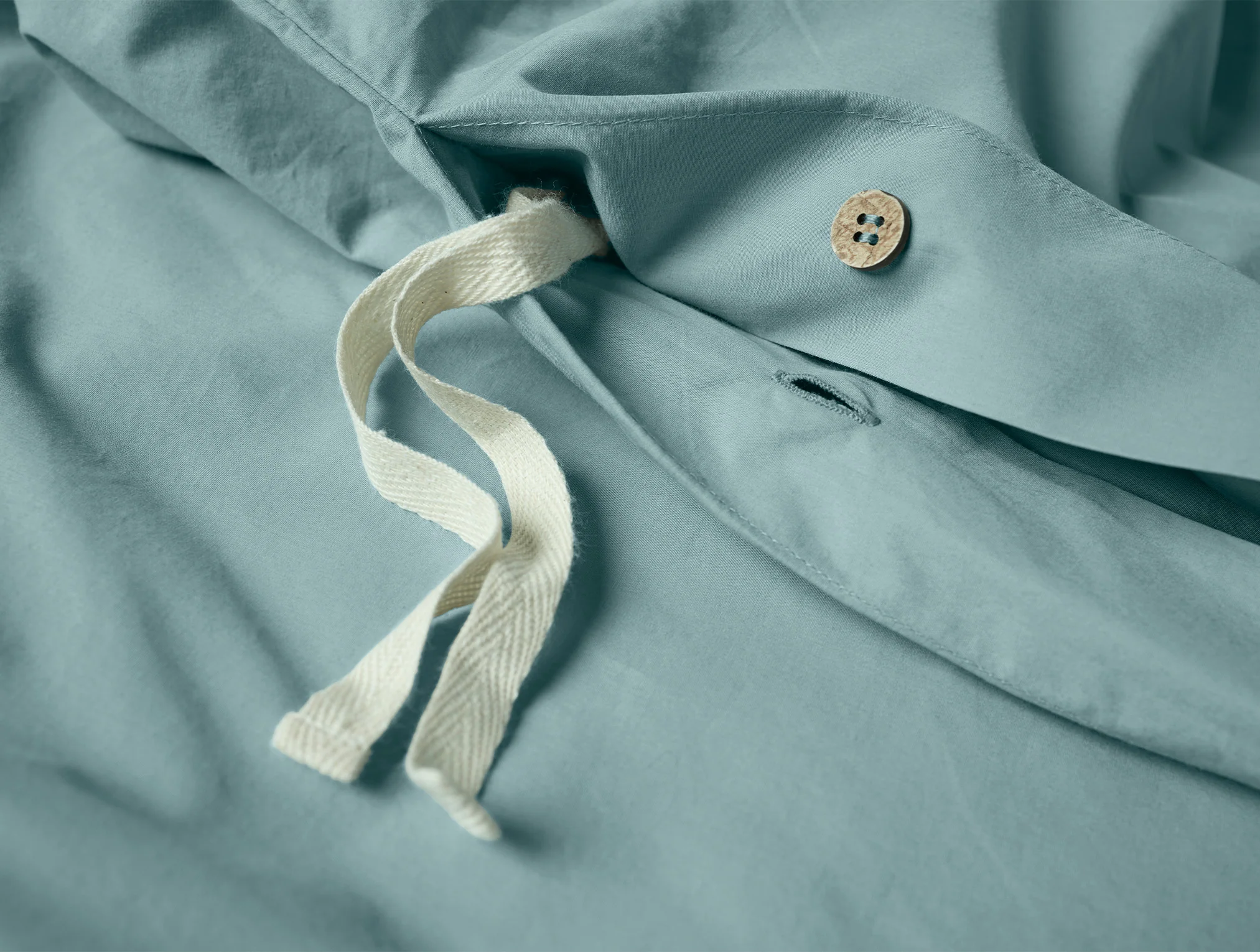 Refined Organic Percale Duvet Cover