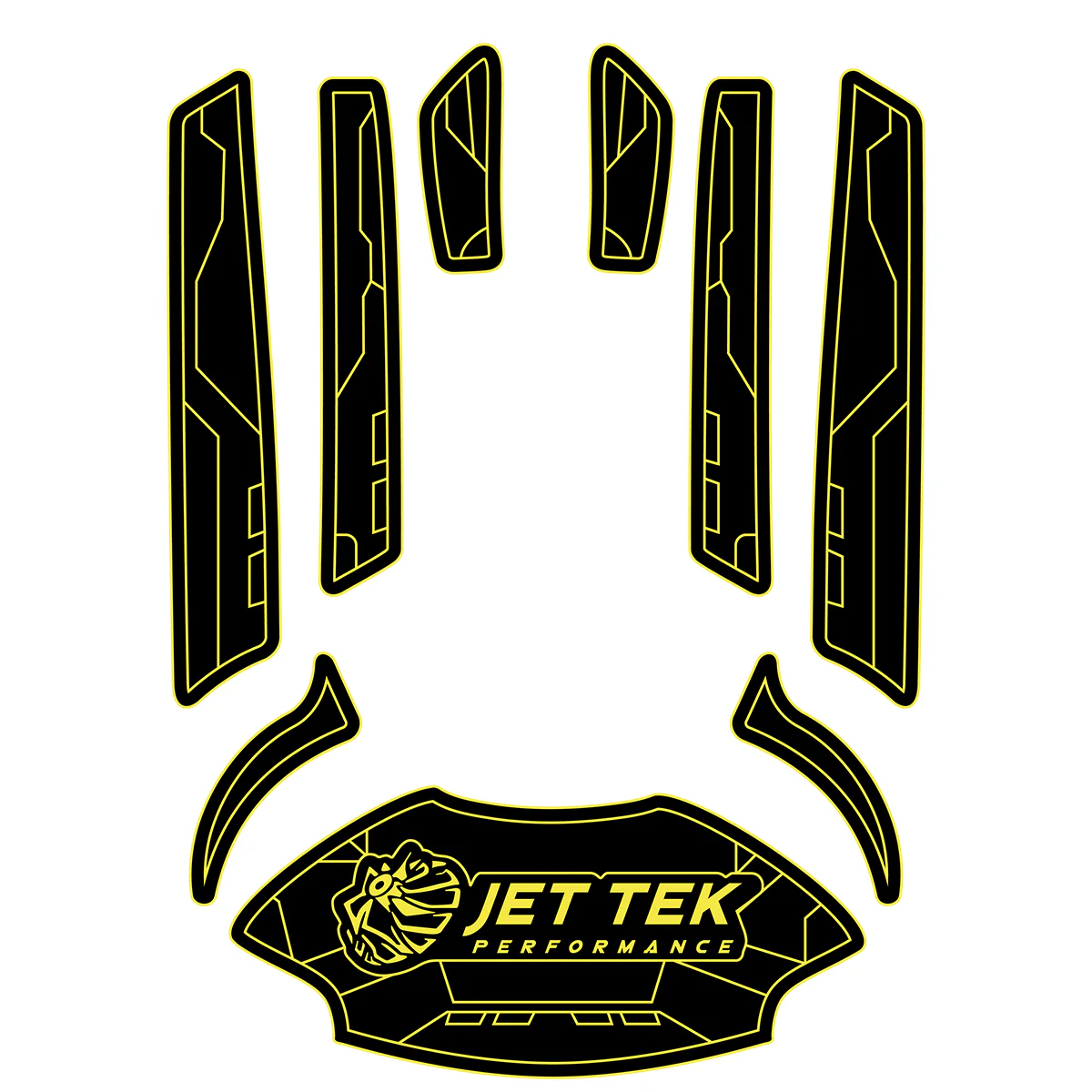 2009-2016 Yamaha FZR / FZS - Custom EVA Foam Jet Ski Mats Kit - HXBYX