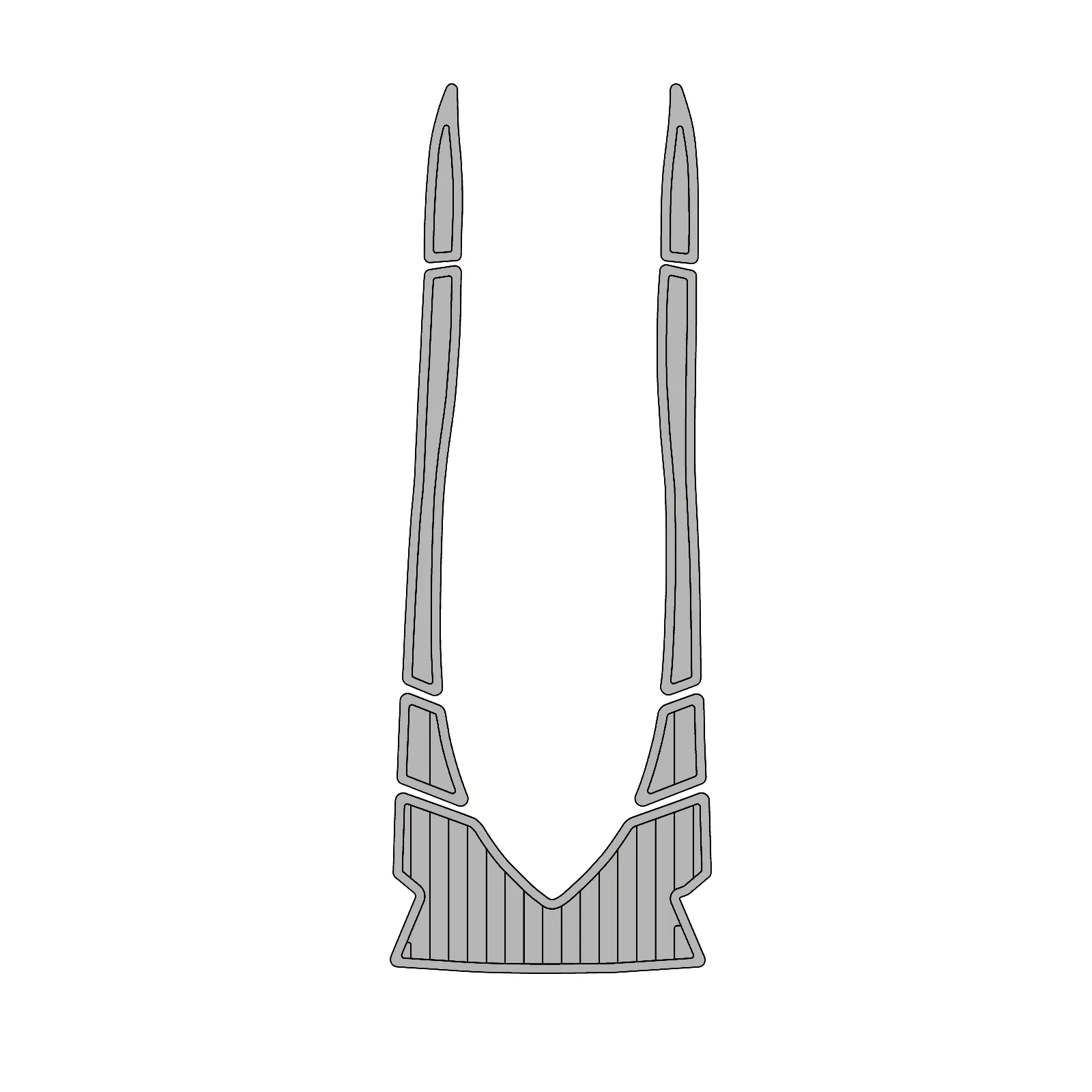 2008-2009 Sea-Doo RXT 255 - Custom EVA Foam Jet Ski Deck Mats Kit - HXBYX