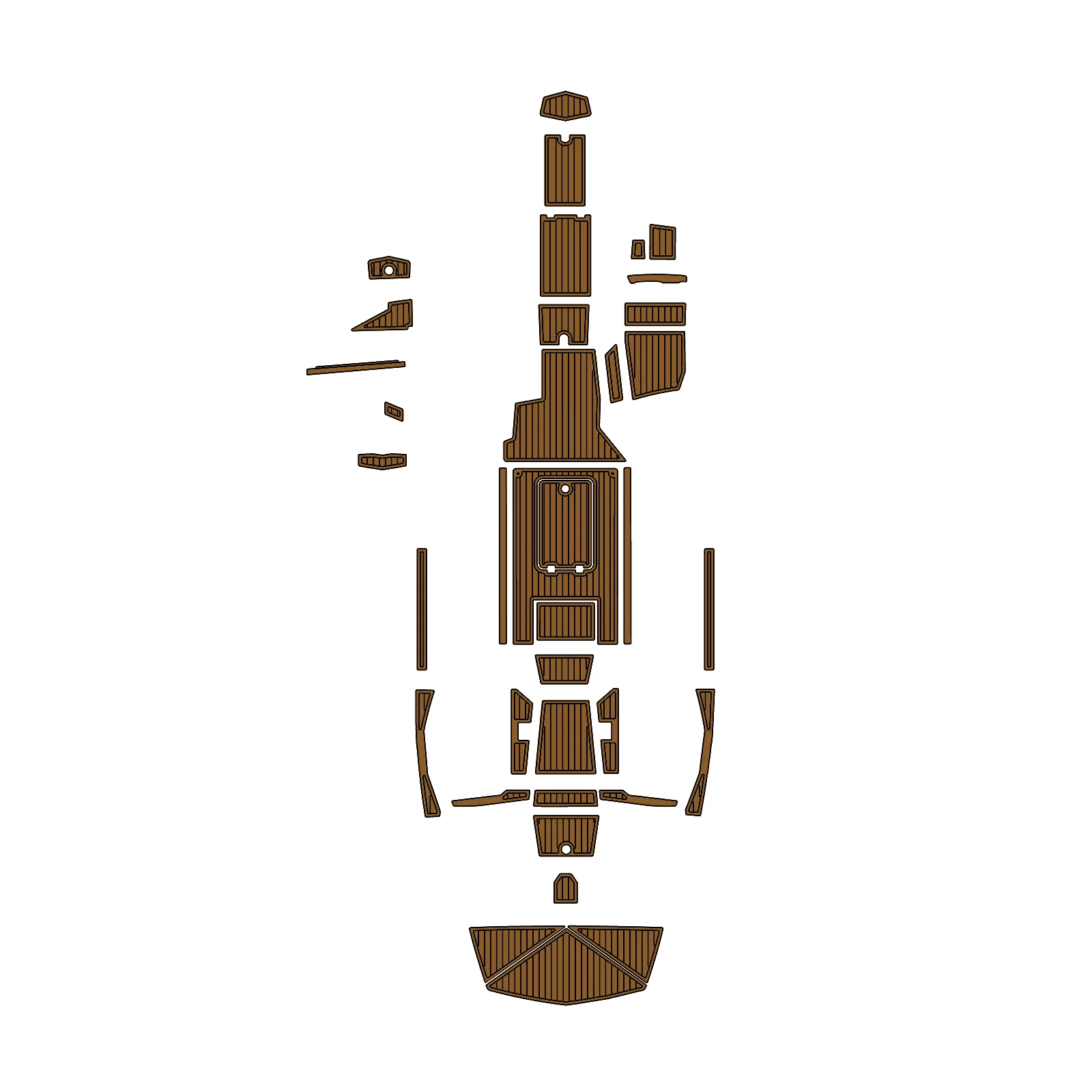 2018 Tige RZX3 – Custom EVA Foam Marine Flooring Kit - HXBYX