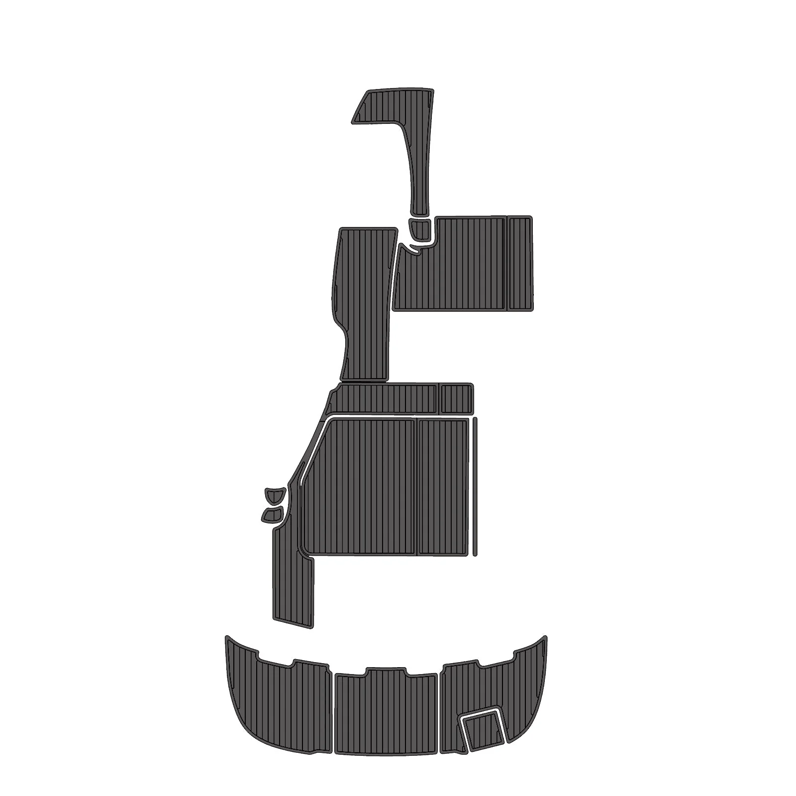 2004 | Chaparral | 310 - Custom EVA Foam Marine Flooring Kit - HXBYX