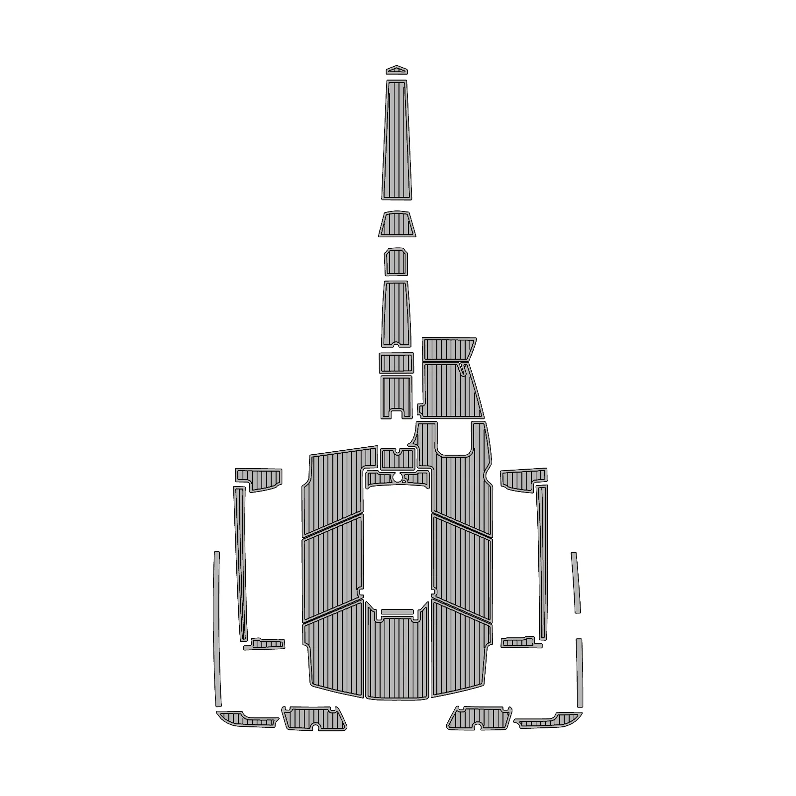 2016-2018 MasterCraft Prostar – Custom EVA Foam Marine Flooring Kit - HXBYX