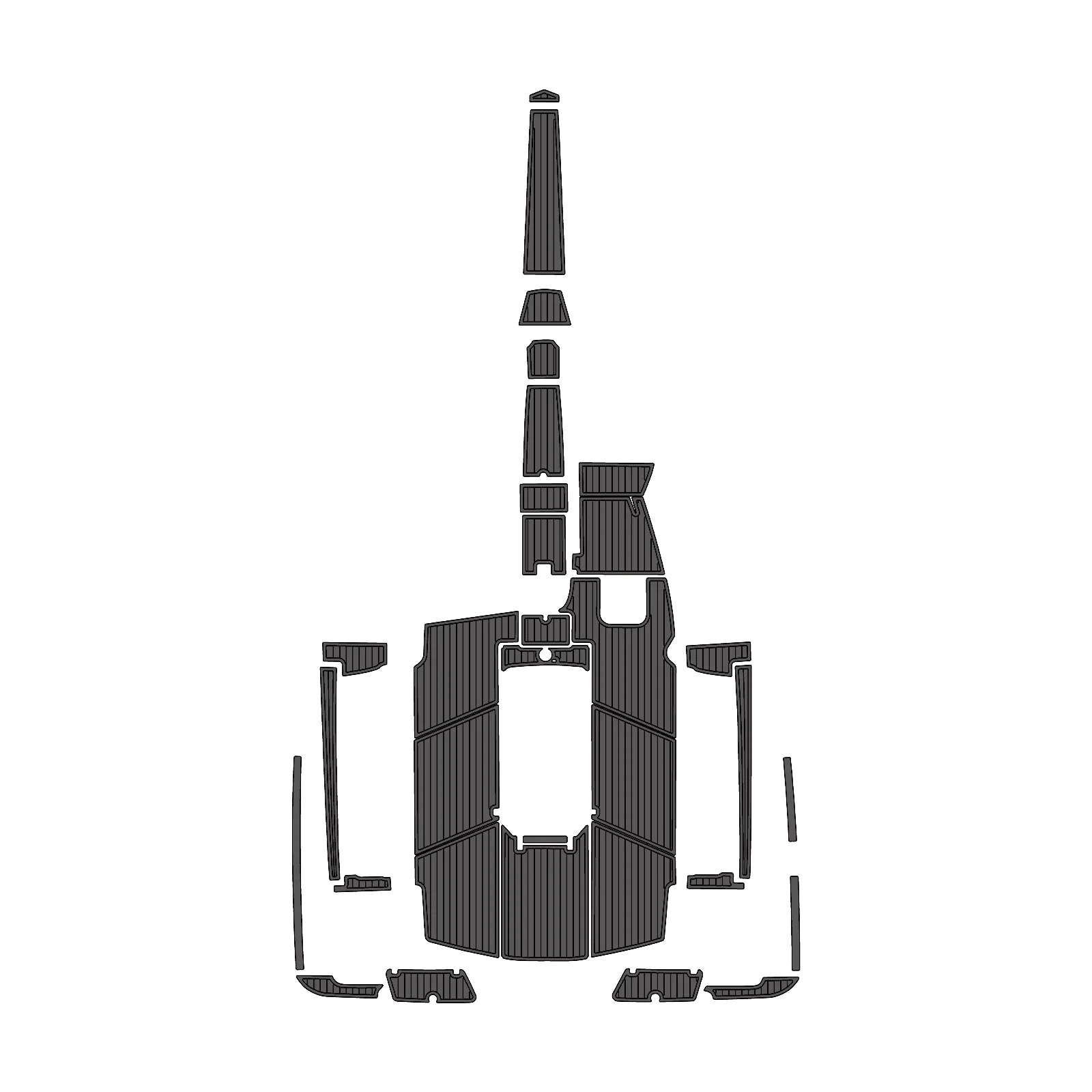 2016-2018 MasterCraft Prostar – Custom EVA Foam Marine Flooring Kit - HXBYX