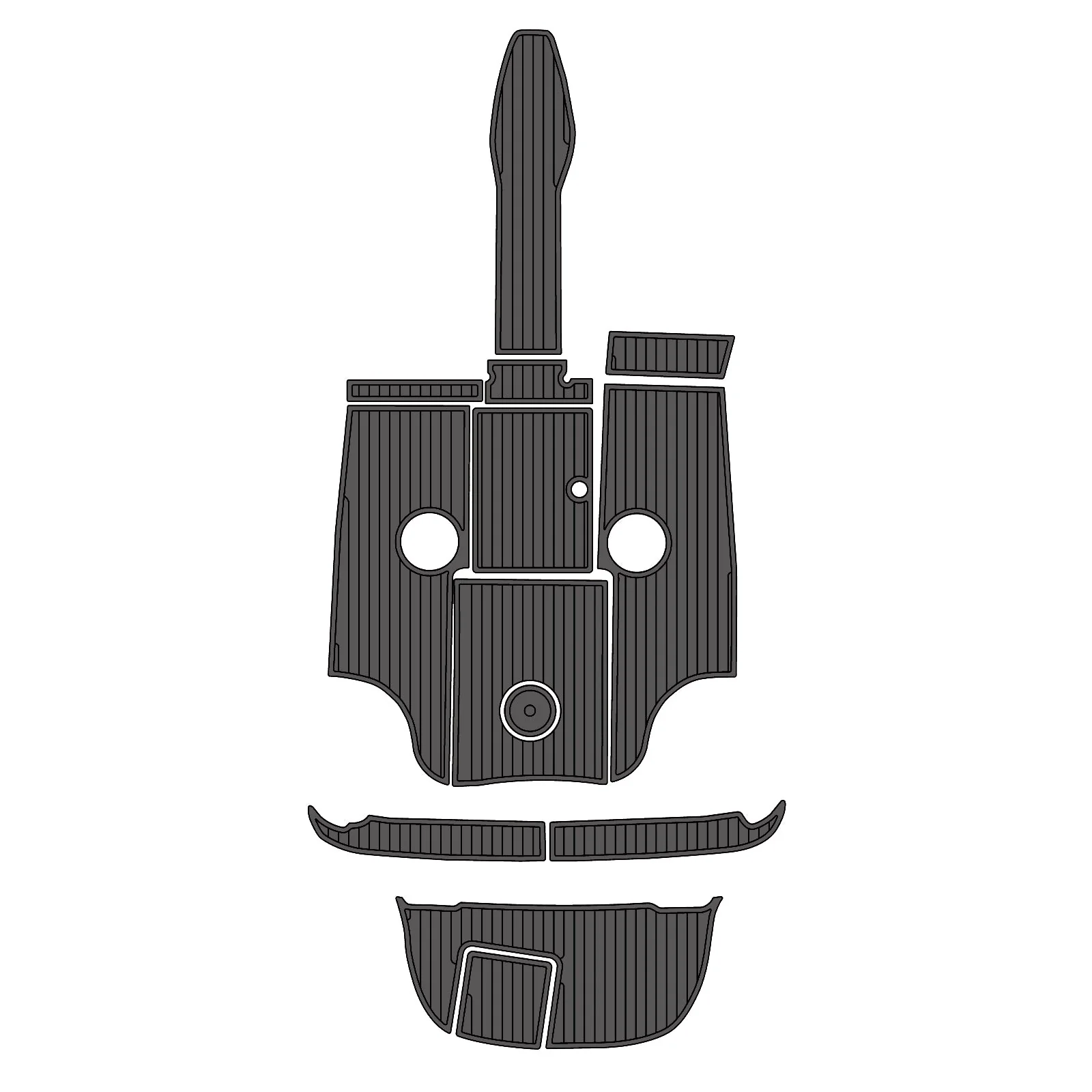 2001 | Sea Ray | 230 BR – Custom EVA Foam Marine Flooring Kit - HXBYX