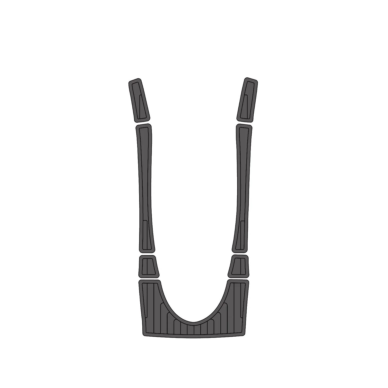 2004-2006 Sea-Doo RXP - Custom EVA Foam Jet Ski Deck Pads Kit - HXBYX