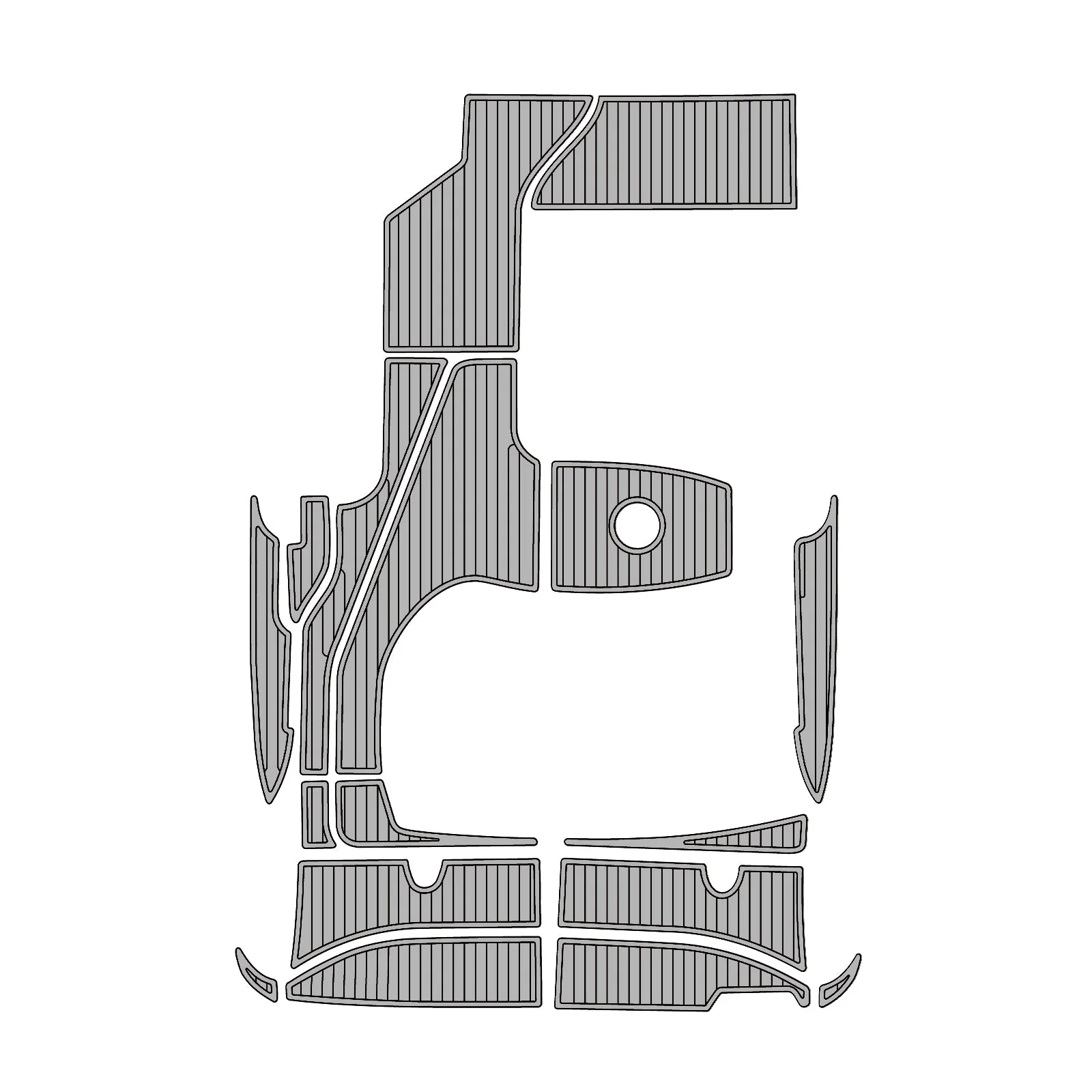 2007 | Sea Ray | 310 – Custom EVA Foam Marine Flooring Kit - HXBYX