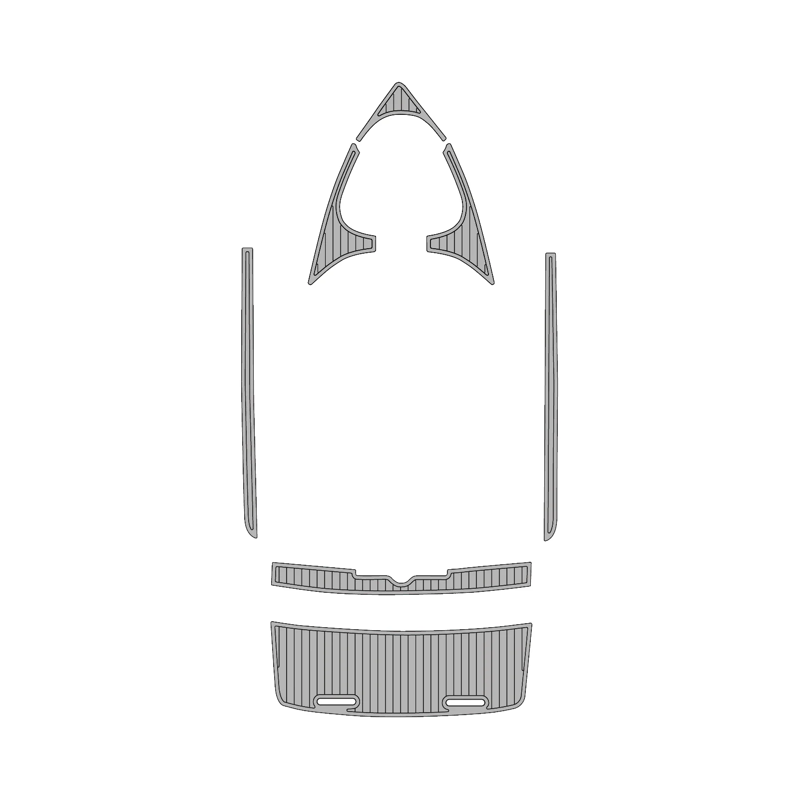 2003 MasterCraft Maristar 210 – Custom EVA Foam Marine Flooring Kit - HXBYX