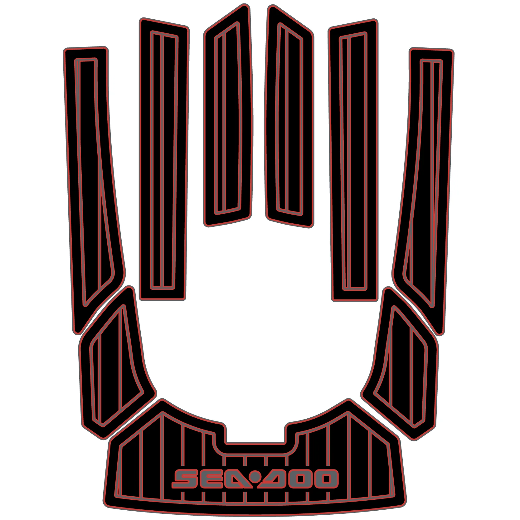 1996-2002 Sea-Doo GTX 230 - Custom EVA Foam Jet Ski Deck Mats Kit - HXBYX