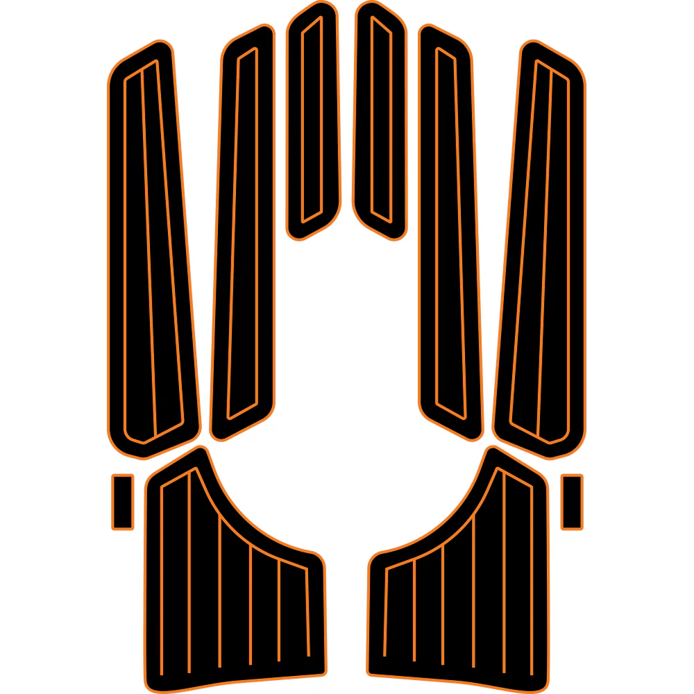 1999-2004 Yamaha XL800 / XLT 800 - Custom EVA Foam Jet Ski Mats Kit - HXBYX