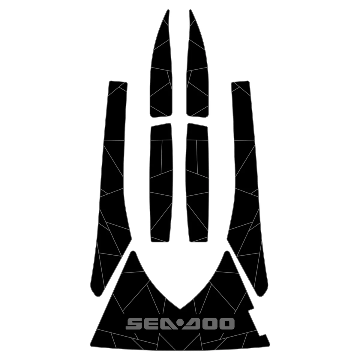 2002-2005 Sea-Doo GTX 4-TEC - Custom EVA Foam Jet Ski Deck Mats Kit - HXBYX