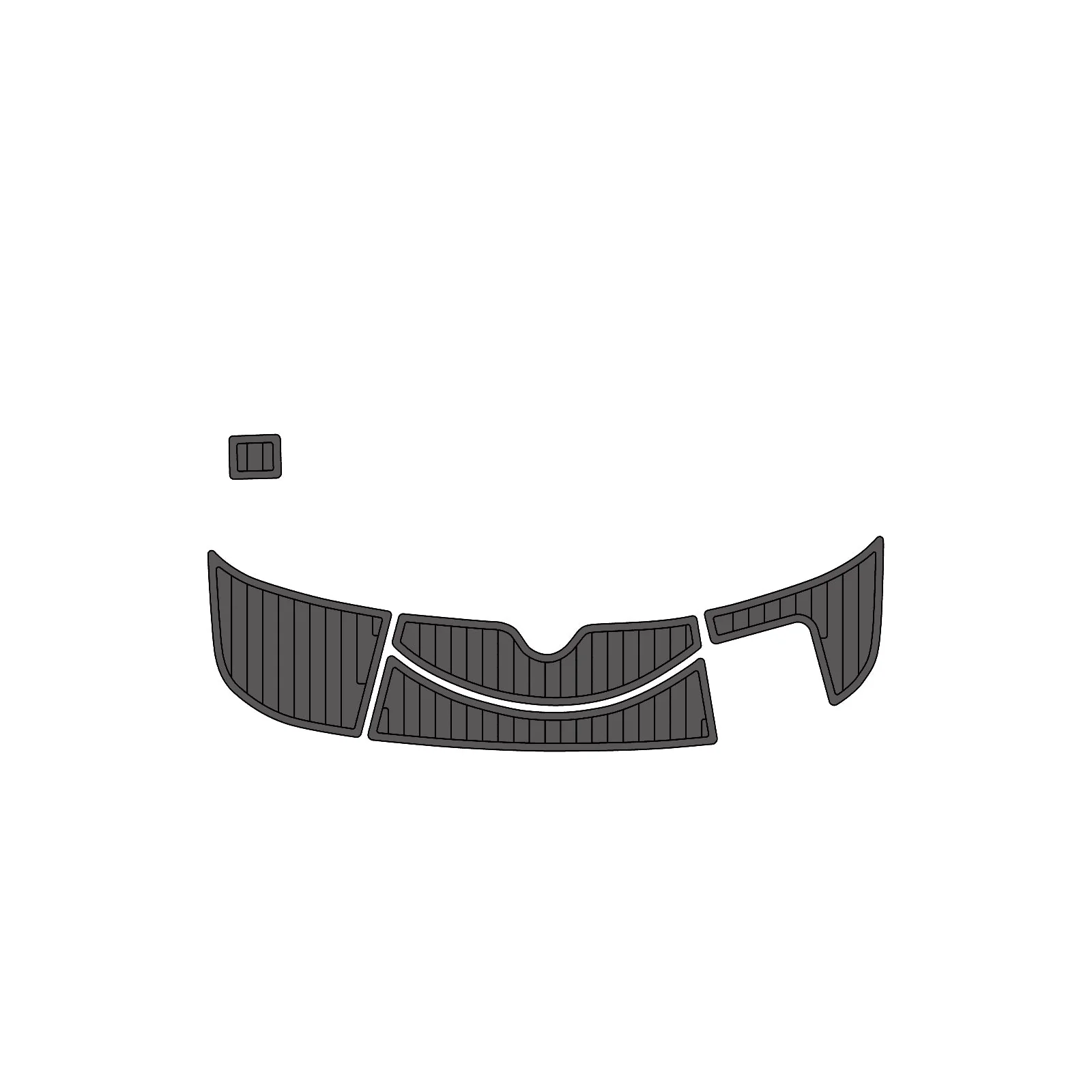 2009 Sea Ray 205 – Custom EVA Foam Marine Flooring Kit - HXBYX