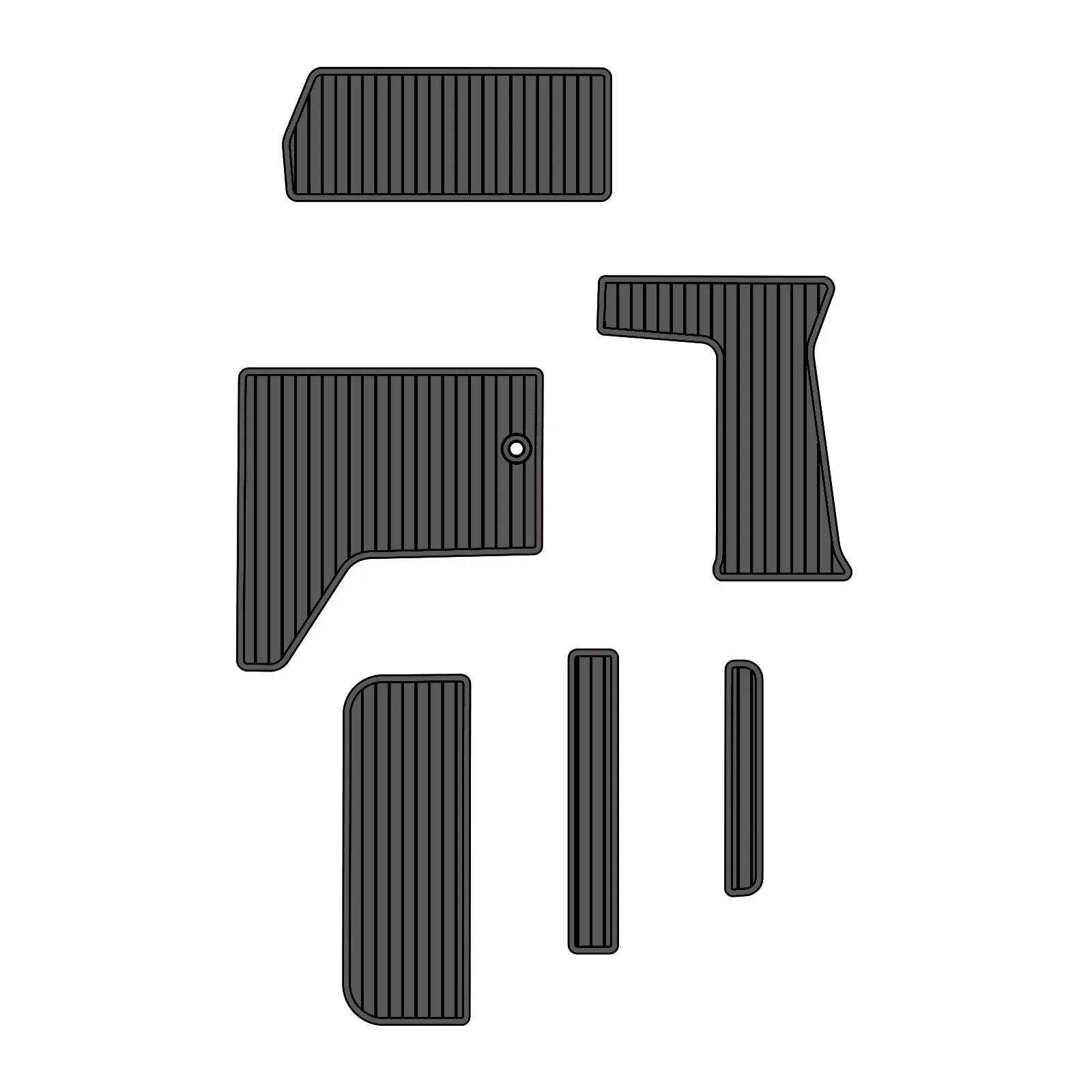 1998 | Sea Ray | Sundancer 370 – Custom EVA Foam Marine Flooring Kit - HXBYX