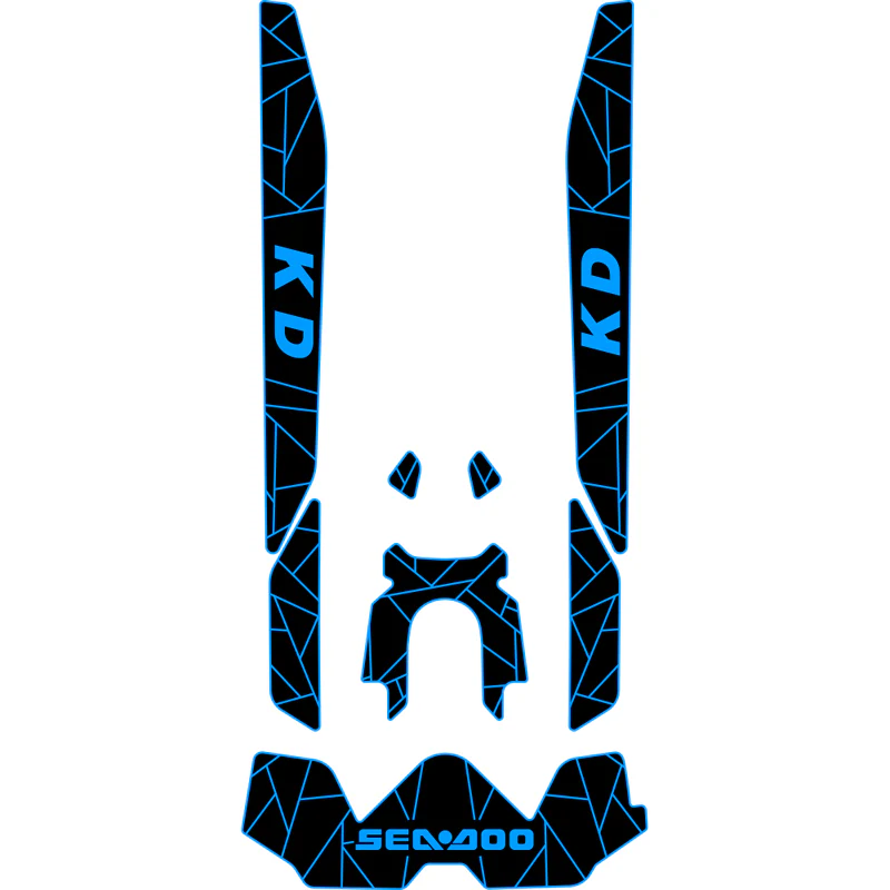 2025 Sea-Doo GTX - Custom EVA Foam Jet Ski Mats Kit - HXBYX