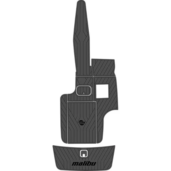 2005–2008 Malibu 21 VLX Traction Mats – Custom EVA Marine Decking Kit - HXBYX