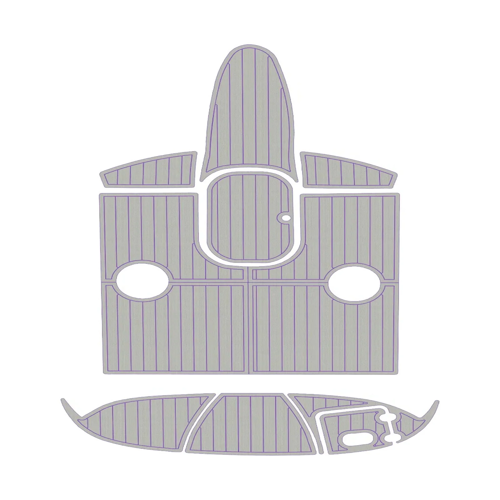 2005-2008 Four Winns H200 – Durable EVA Foam Boat Decking Kit - HXBYX