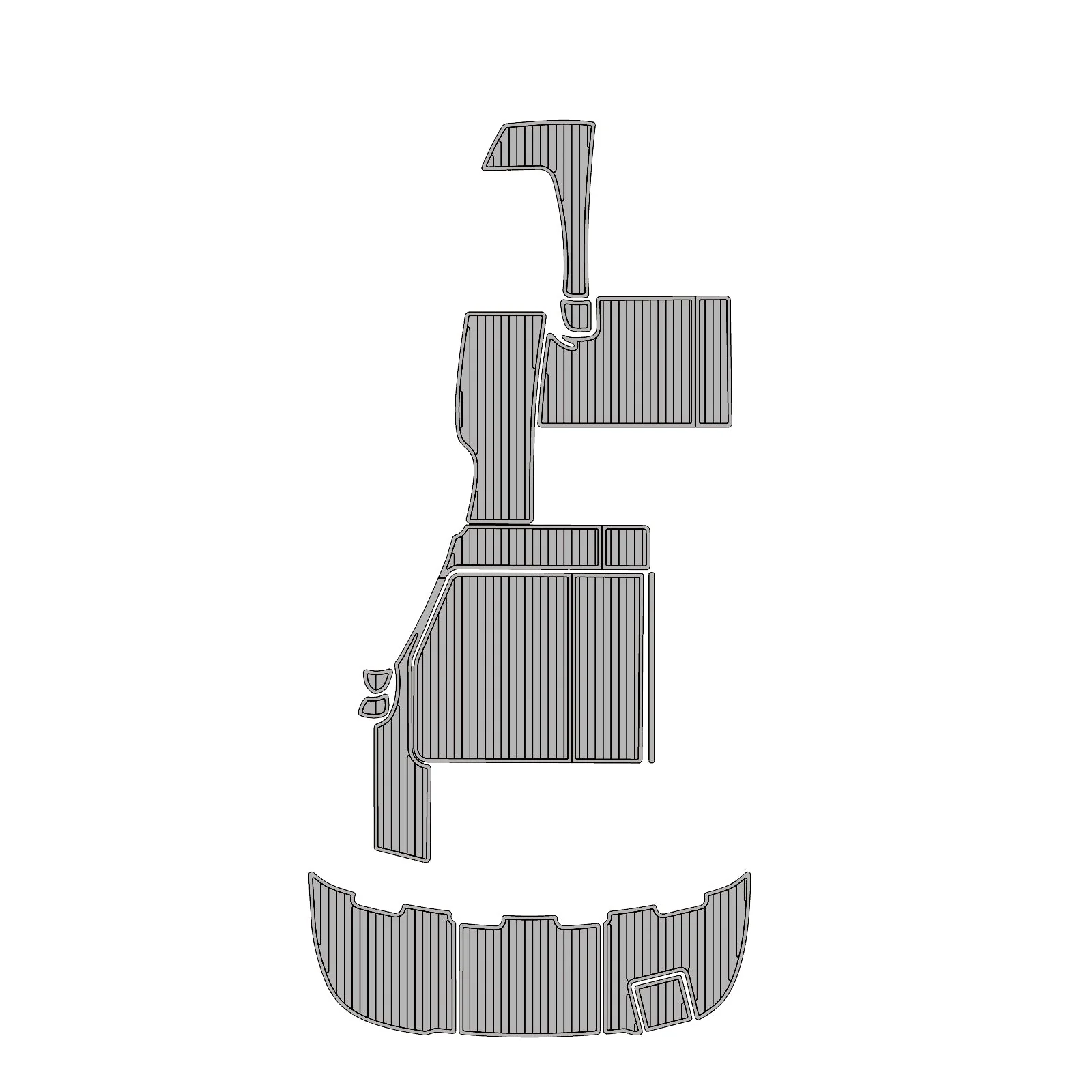 2004 | Chaparral | 310 - Custom EVA Foam Marine Flooring Kit - HXBYX