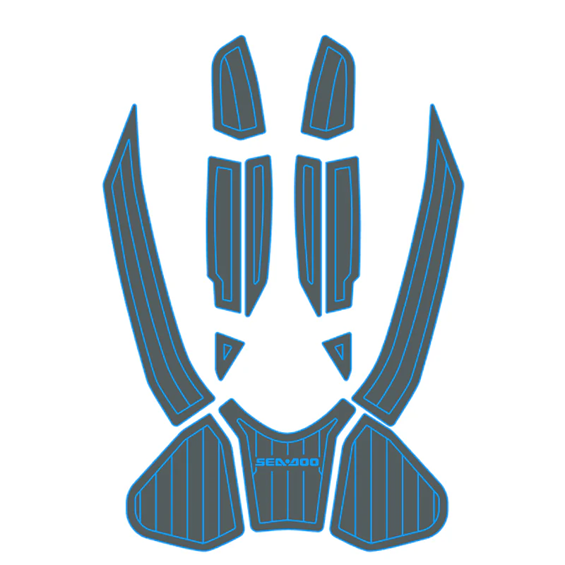 2016-2017 Sea-Doo Wake Pro + GTX 155 - Custom EVA Foam Jet Ski Deck Mats Kit - HXBYX