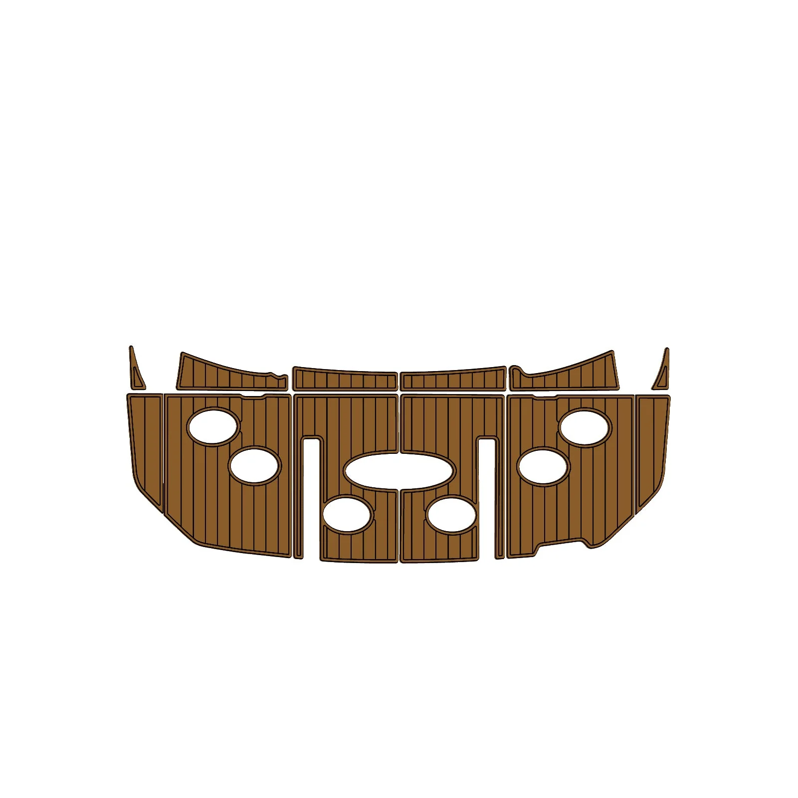 2008 Sea Ray 60 – Custom EVA Foam Marine Flooring Kit - HXBYX