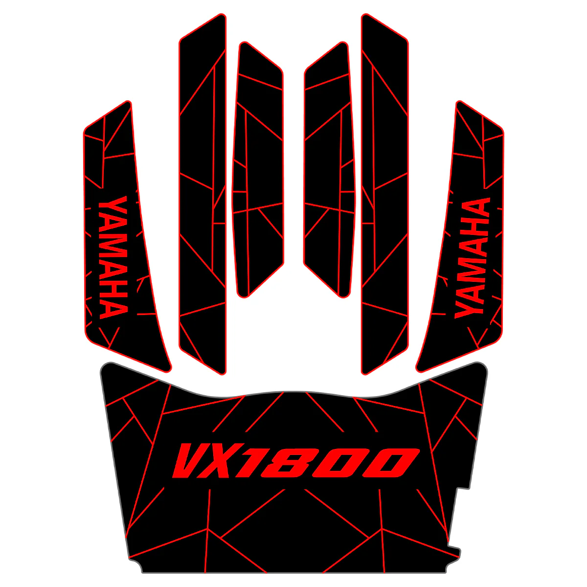 2015-2020 Yamaha VX / VXR / VXS / VX Cruiser - Custom EVA Foam Jet Ski Mats Kit - HXBYX