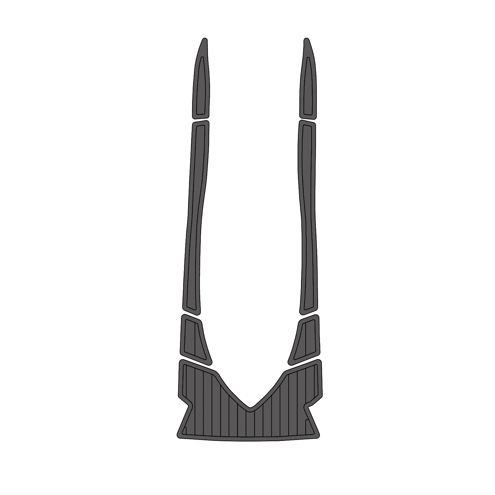 2008-2009 Sea-Doo RXT 255 - Custom EVA Foam Jet Ski Deck Mats Kit - HXBYX