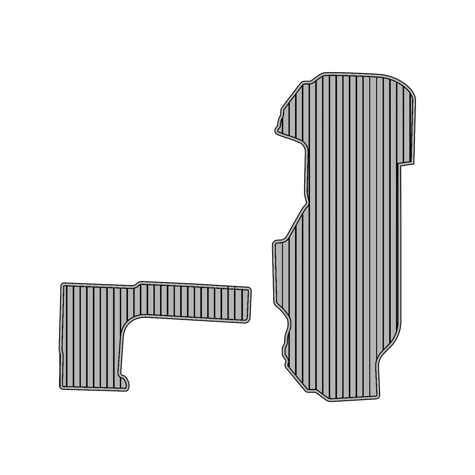 2005 | Sea Ray | 390 – Custom EVA Foam Marine Flooring Kit - HXBYX