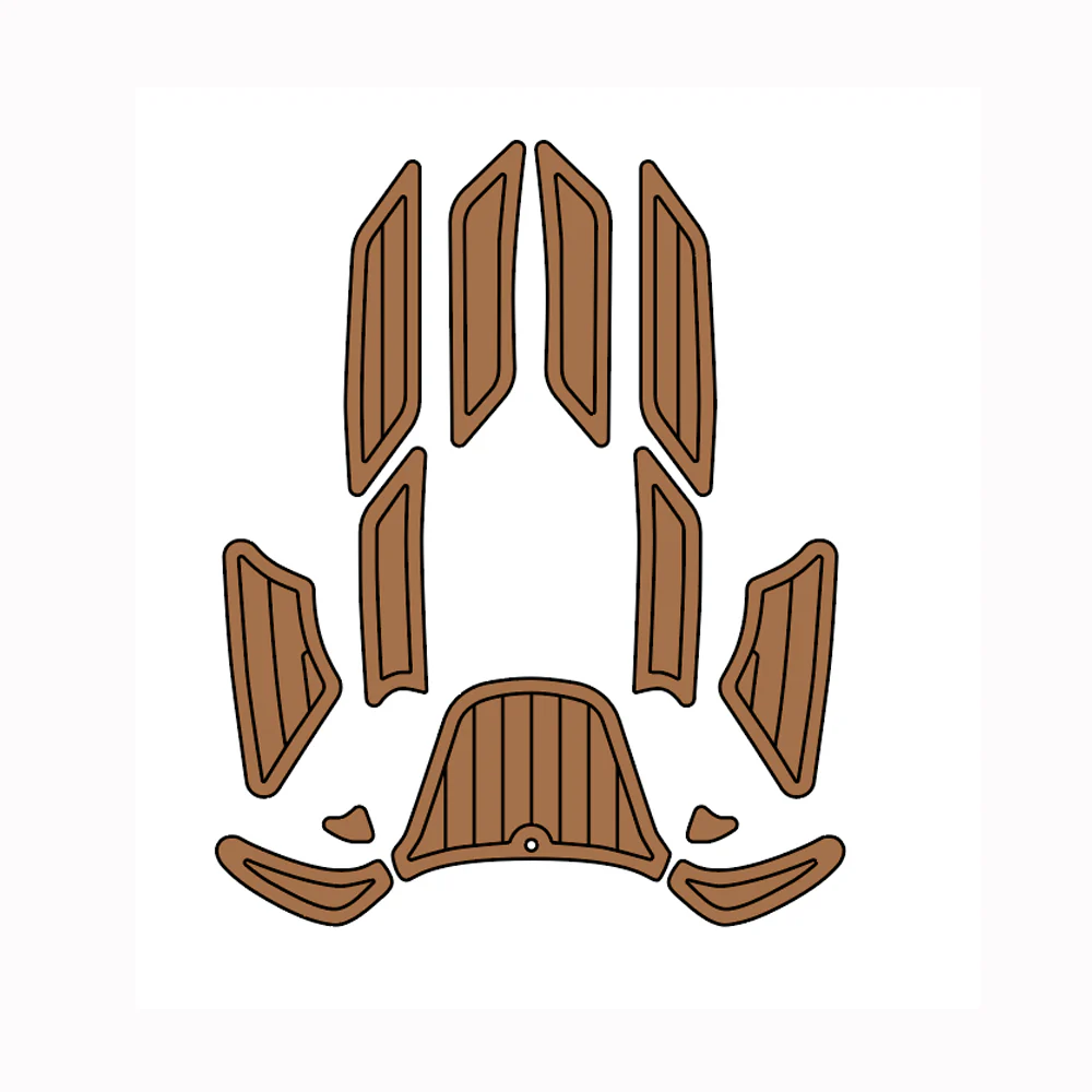 Yamaha SV1200 WaveRunner SUV - Custom EVA Foam Jet Ski Mats Kit - HXBYX