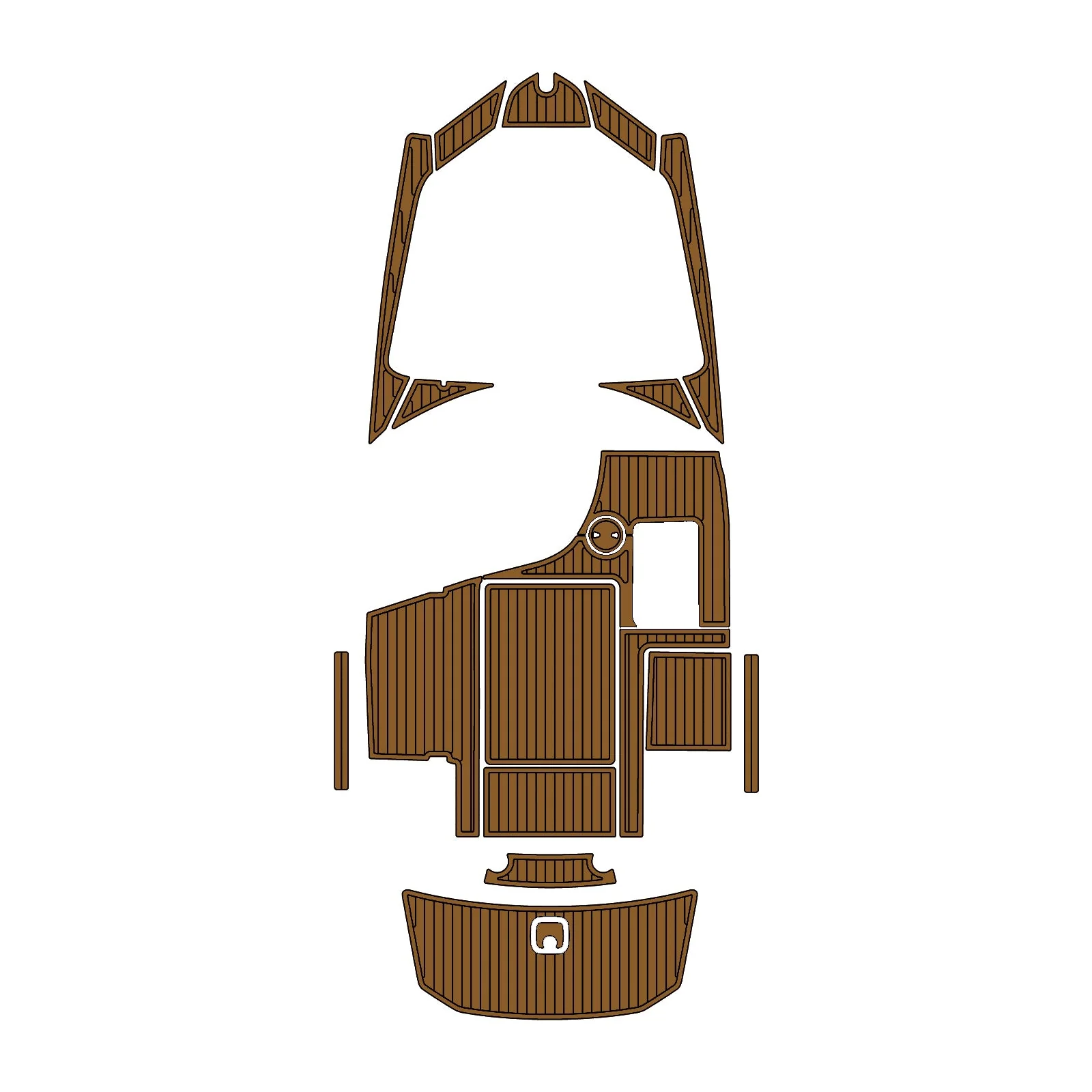 2008–2015 Axis A20 – Custom EVA Foam Marine Flooring Kit - HXBYX