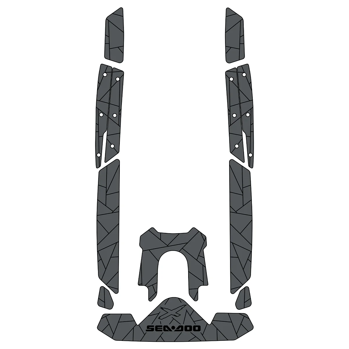 2020-2024 Sea-Doo RXP-X 300 / 325 - Custom EVA Foam Jet Ski Mats Kit - HXBYX